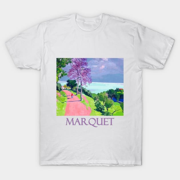 The Road to Bougie from Algiers by Albert Marquet T-Shirt by Naves